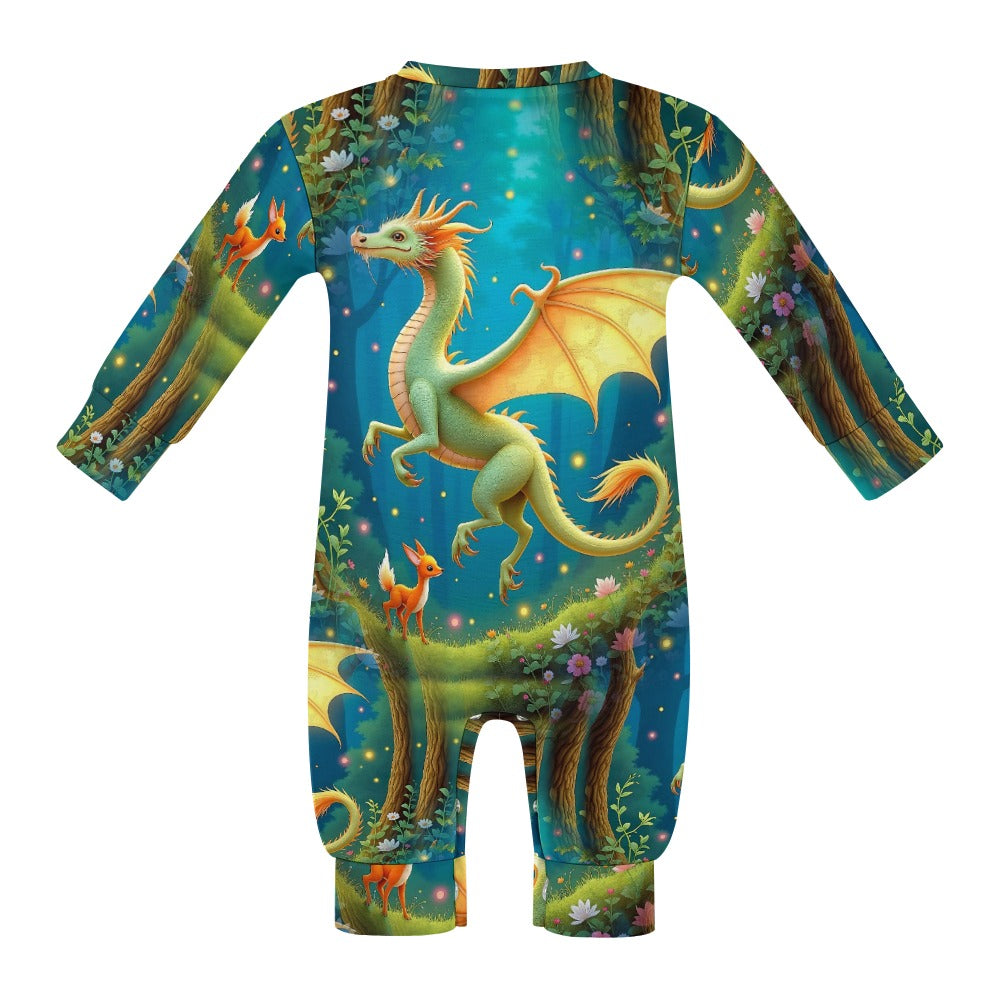 Dragon's Daydream - Fantasy Baby Romper