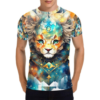 Chibi Lion - All Over Print Unisex T-Shirt