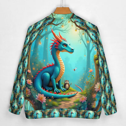 Fable Forest - All-Over-Print Baseball Jacket