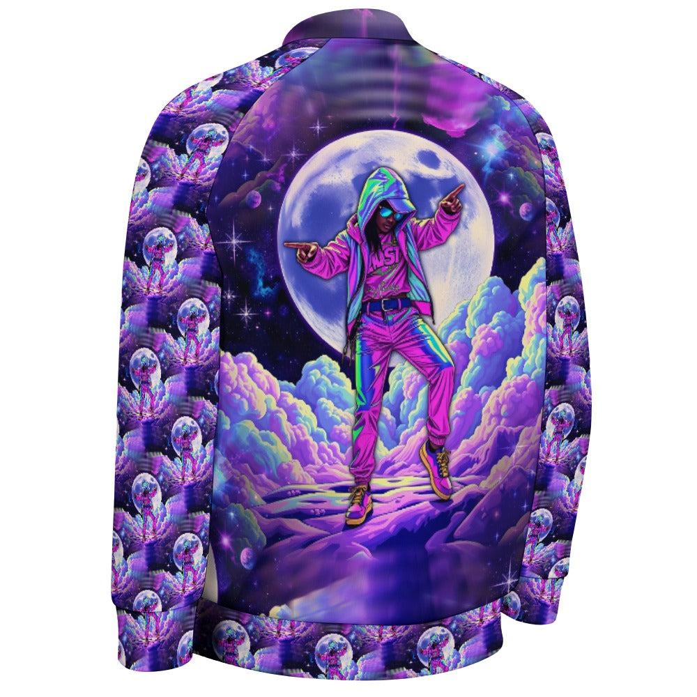 Galaxy Groove - All-Over-Print Baseball Jacket