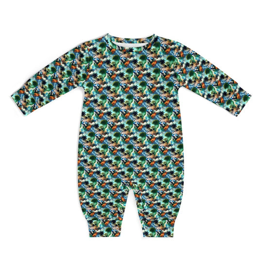 Shades in Paradise - Patterned Baby Romper