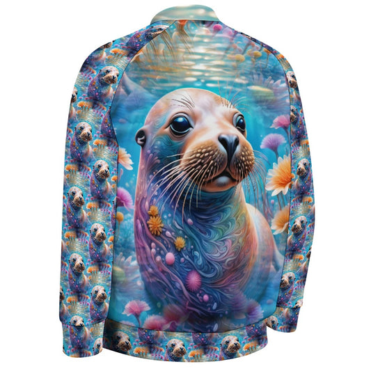 Adorable Sea Lion - All-Over-Print Baseball Jacket