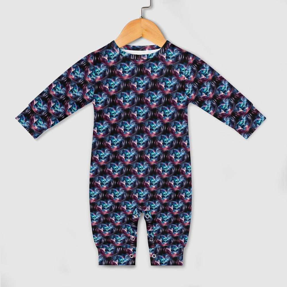 Wild West Wanderer - Patterned Baby Romper