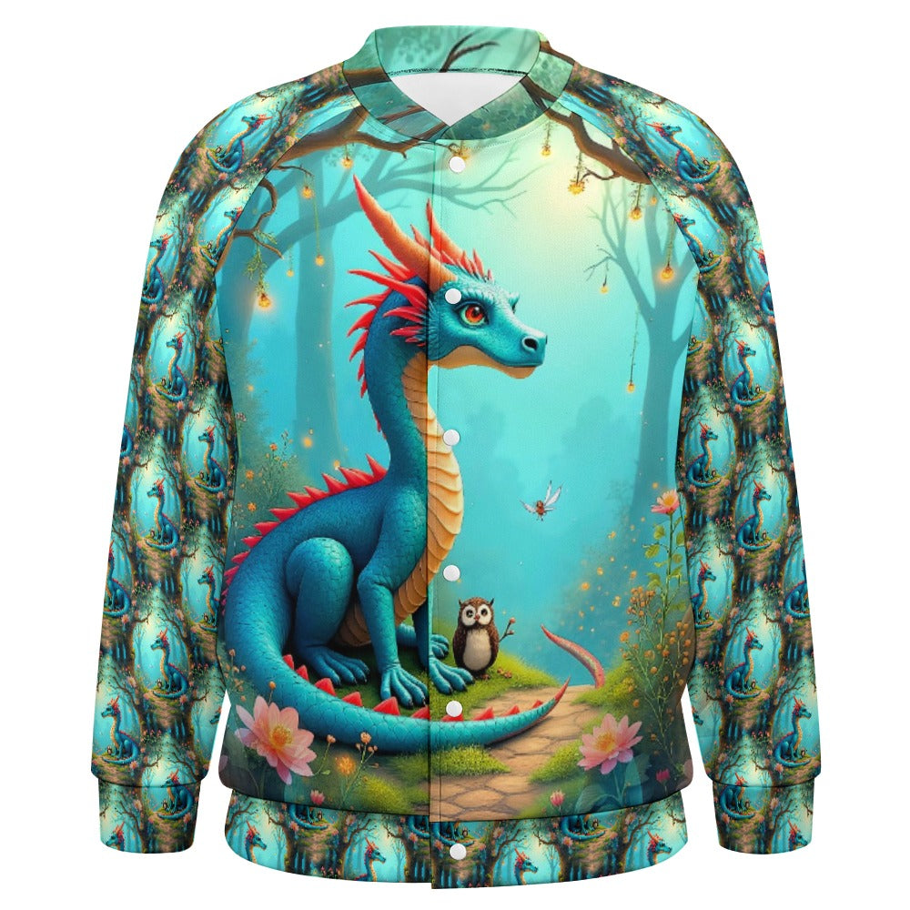 Fable Forest - All-Over-Print Baseball Jacket