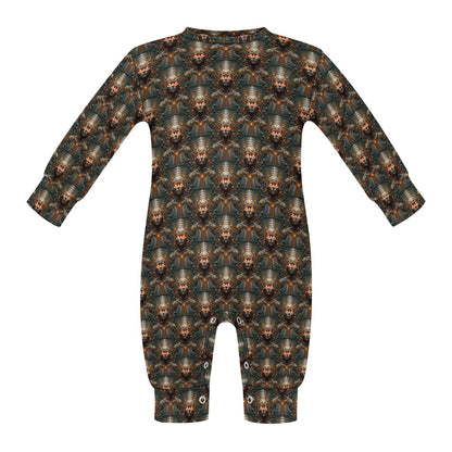 Circuit Soul - Patterned Cybernetic Baby Onesie