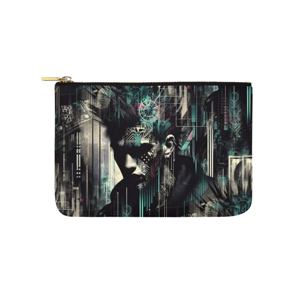 Distorted Dreams - Cyberpunk Fusion Zip Pouch