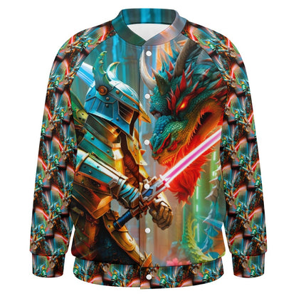 The Dragon's Bane - All-Over-Print Baseball Jacket