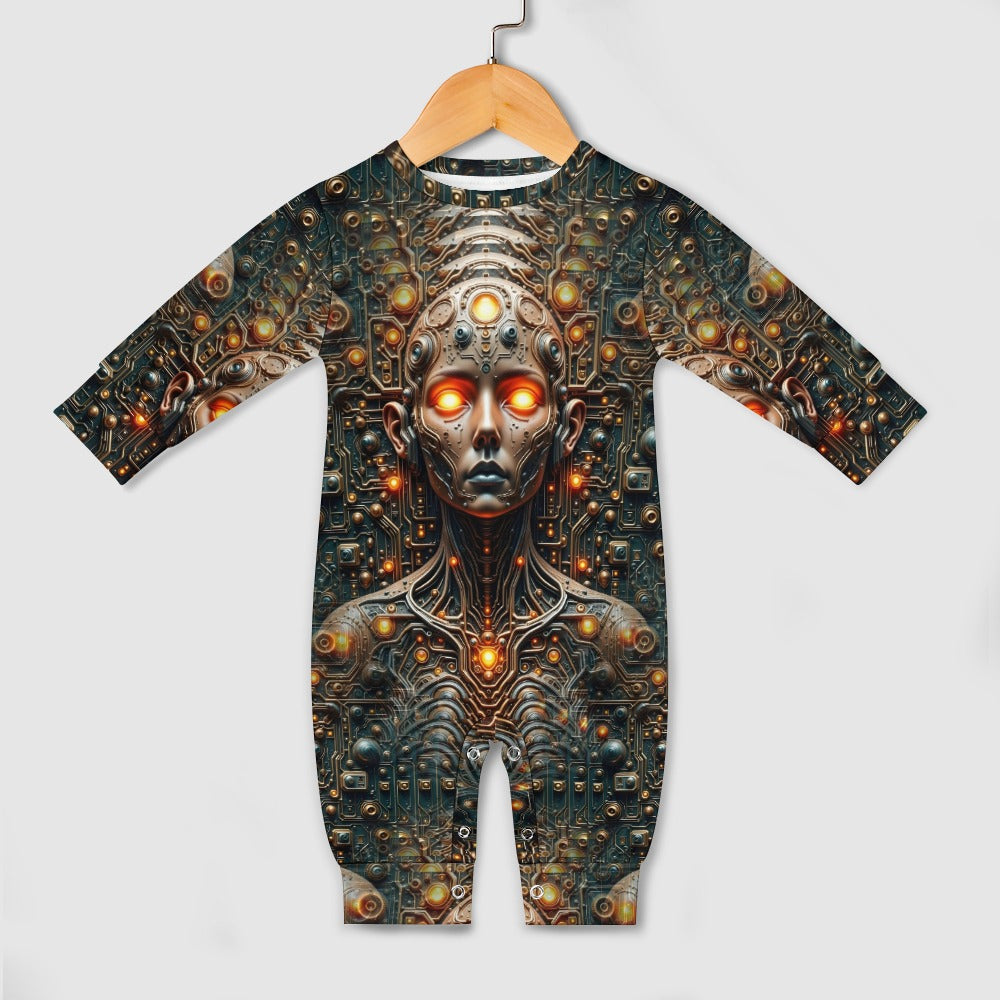 Circuit Soul - Cybernetic Baby Onesie