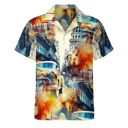 Havana Heat - Cuban Collar Shirt