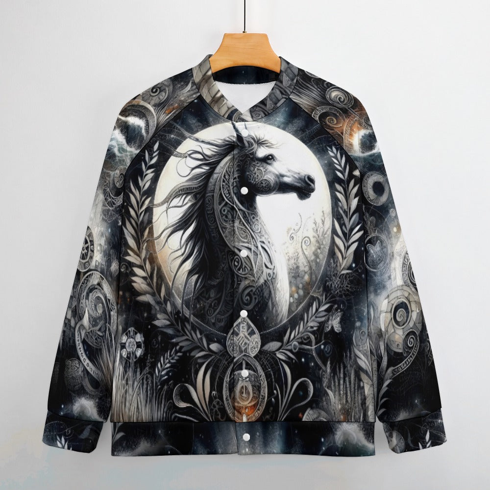 Celestial Charger - Mystic Baseball Jacket