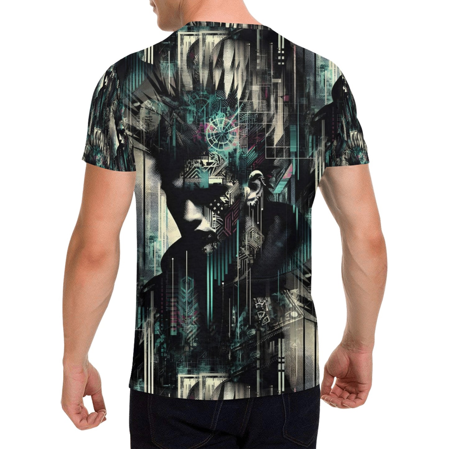 Distorted Dreams - Unisex All Over Print T-Shirt