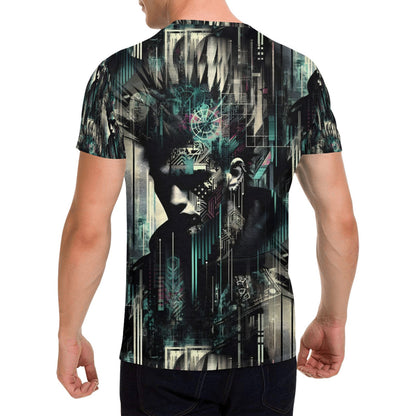 Distorted Dreams - Unisex All Over Print T-Shirt