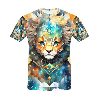 Chibi Lion - All Over Print Unisex T-Shirt