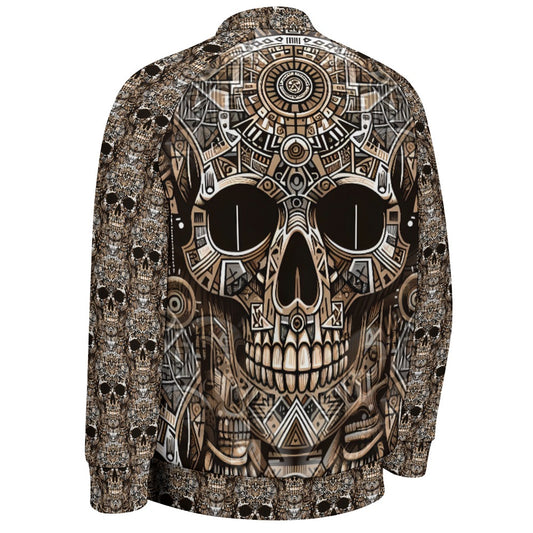 Skull Totem - All-Over-Print Baseball Jacket