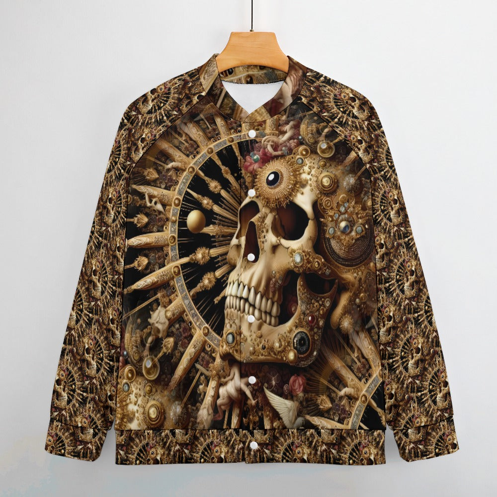 Baroque Bliss - All-Over-Print Baseball Jacket