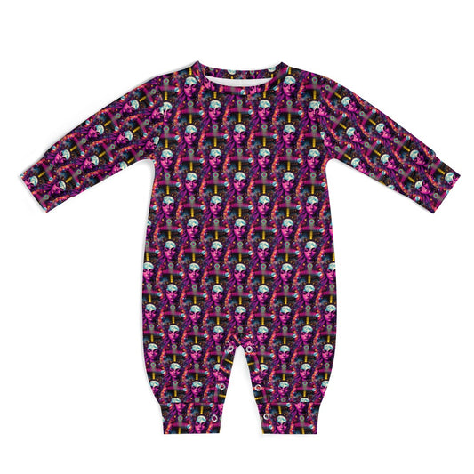 Celestial Chic - Patterned Baby Onesie