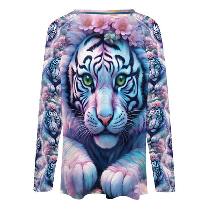 Adorable White Tiger - Mystical Women's Tee