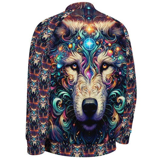 Stardust Wolf - All-Over-Print Baseball Jacket