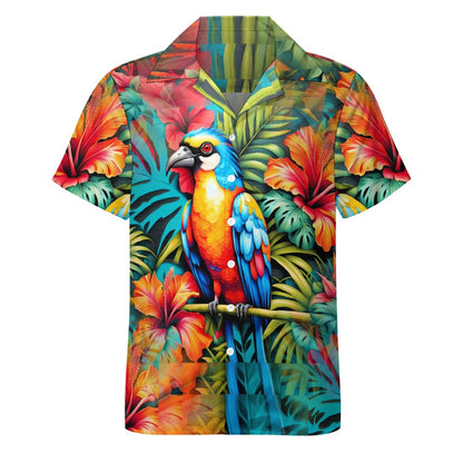 Tropical Paradise - Cuban Collar Shirt