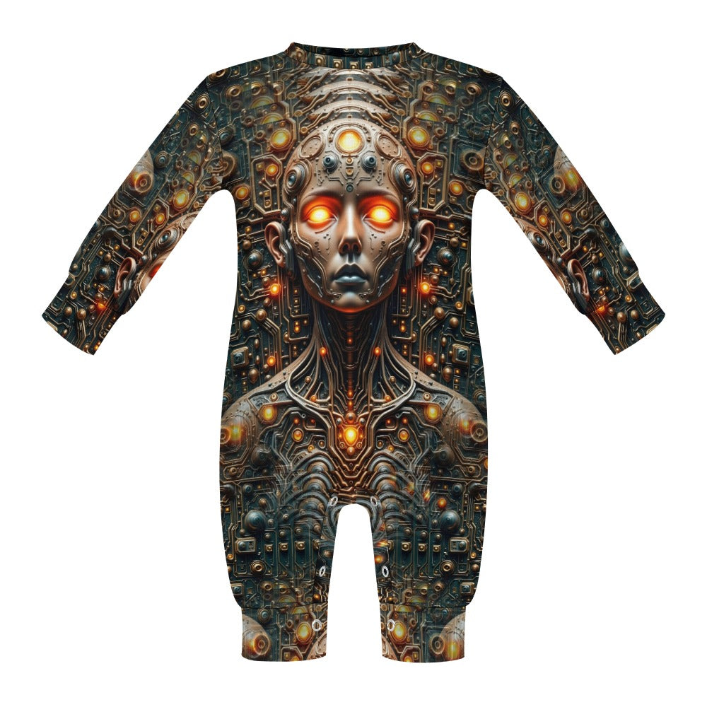 Circuit Soul - Cybernetic Baby Onesie