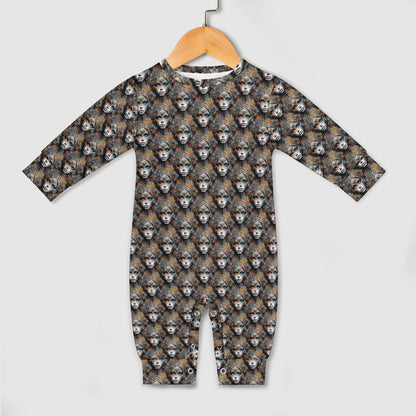 Mystique - Patterned Baby Romper