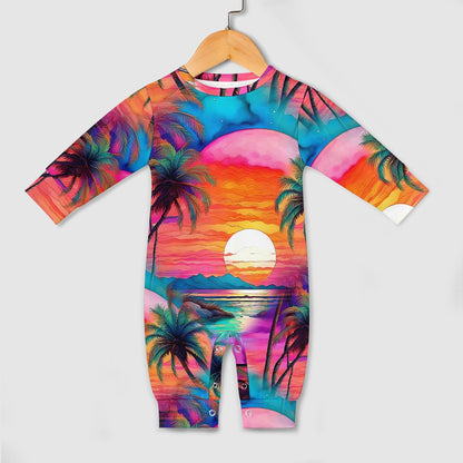 Ocean's Kiss - Baby Onesie - A Tropical Dream