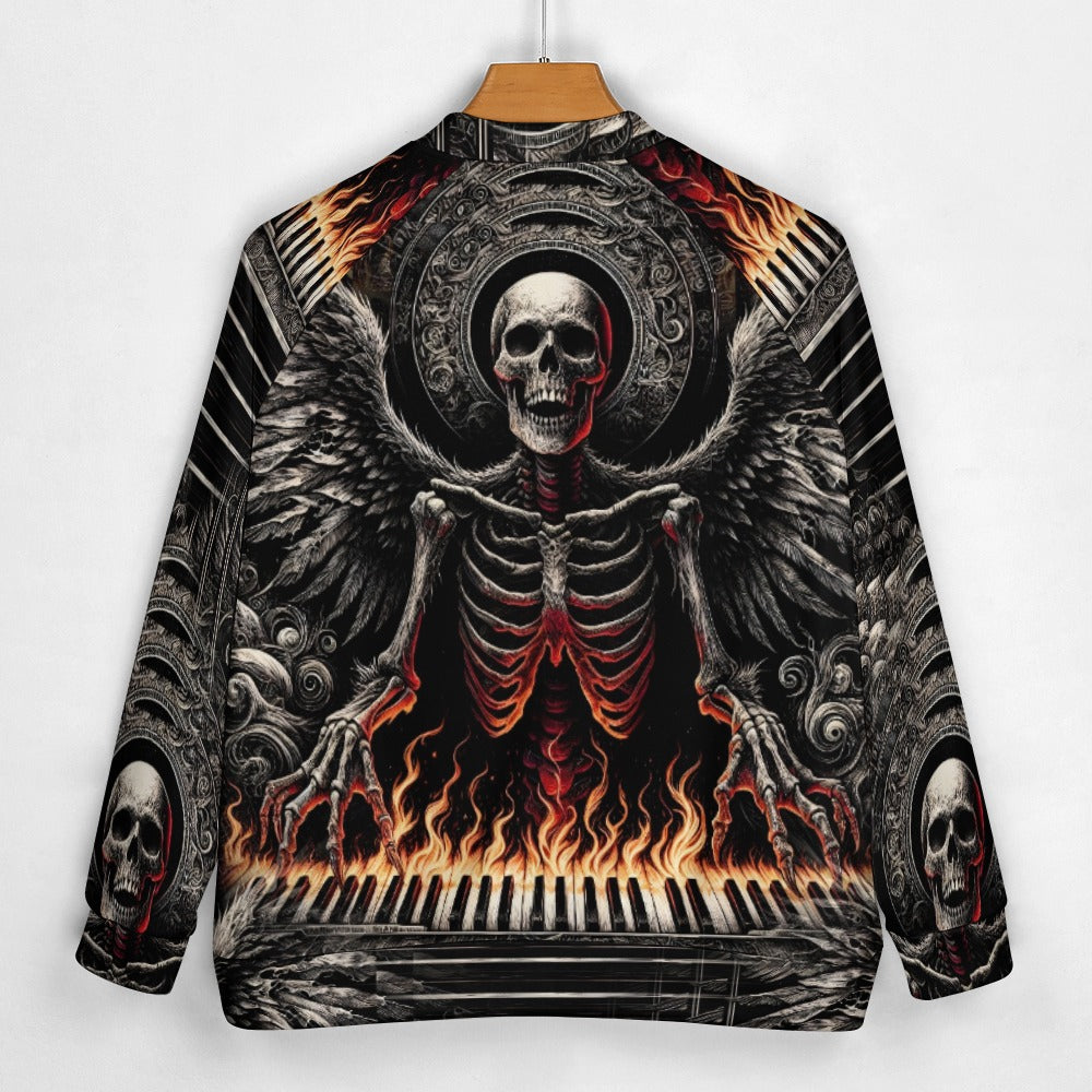 Piano of Souls - Baseball Jacket - A Dark Symphony