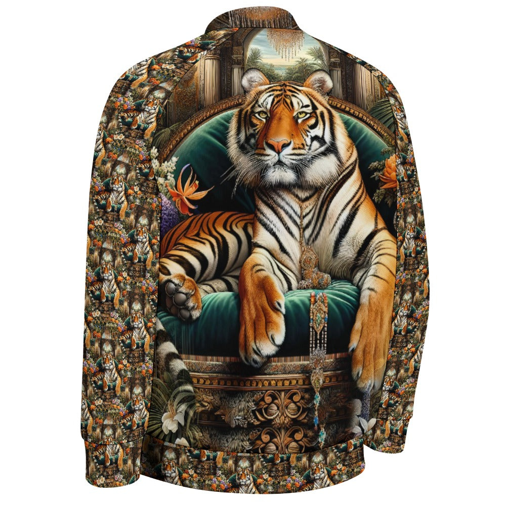 Royal Roar - All-Over-Print Baseball Jacket