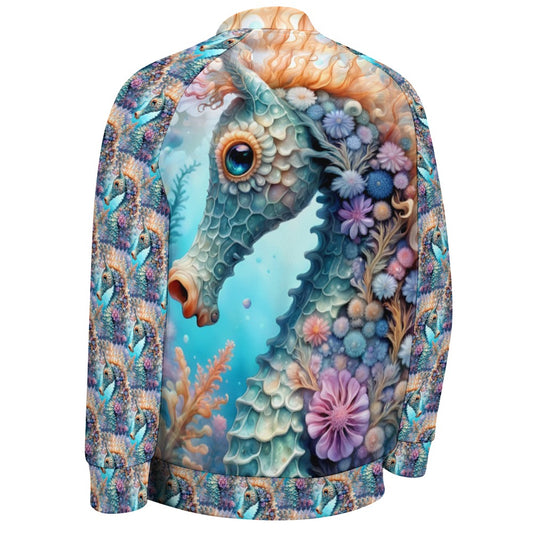 Adorable Seahorse - All-Over-Print Baseball Jacket