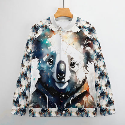 Chibi Koala - All-Over-Print Baseball Jacket