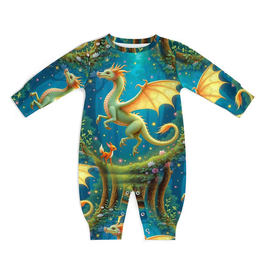 Dragon's Daydream - Fantasy Baby Romper