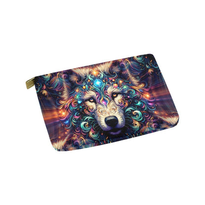 Stardust Wolf - Zip Pouch