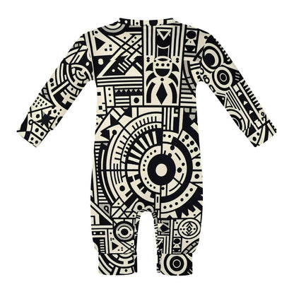 Linear Labyrinth - Baby Onesie - A Mind-Bending Design