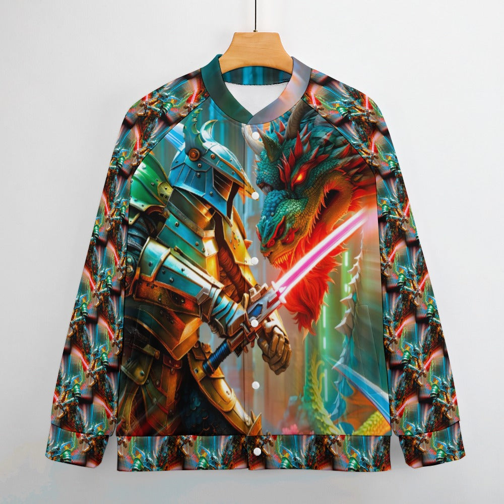 The Dragon's Bane - All-Over-Print Baseball Jacket