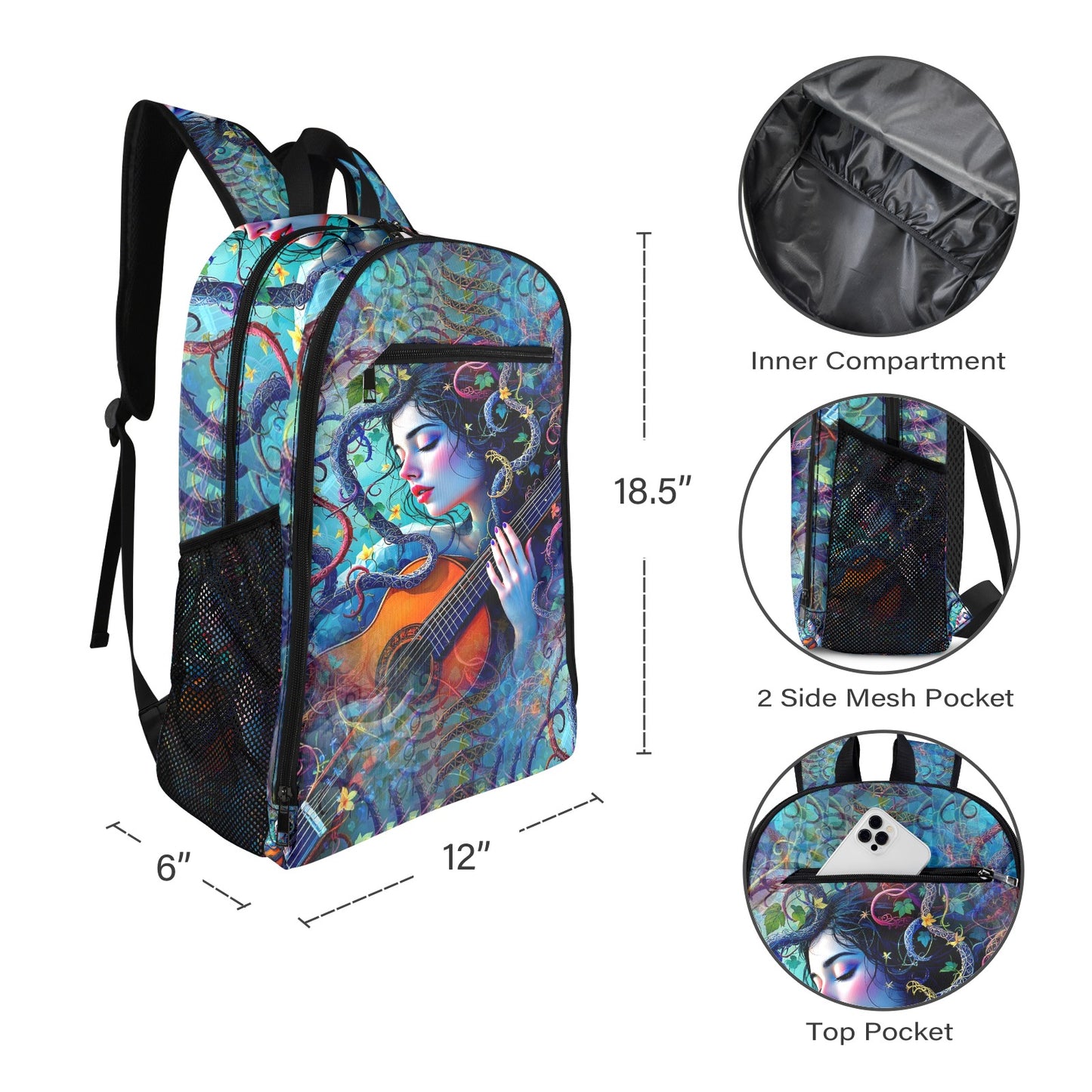 Nature's Muse - A Serene Backpack